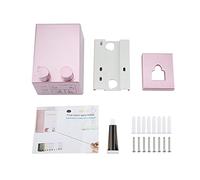 Indoor Cloth Hang Steel Invisible Retractable Clothesline, Stretch Freely Drying Rope for Laundry, Space Saving ABS Stainless Steel Retractable Drying Rack with Rotary Switch, Perf (Gold)