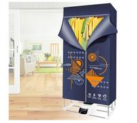 Indoor Clothes Airer, Multiple Gears Overheat Protection Clothes Airer Heated, Large Space And Time Saving Electric Clothes Airer Haze Weather,A