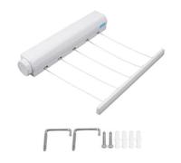 Indoor Clothes Line 5 Lines Retractable Washing Line Heavy Duty Wall Mounted