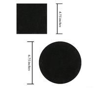 Indoor Compost Bin Control with 8 Activated Charcoal Filters Essential Home Accessory (Round: 165 * 65 * 10mm)