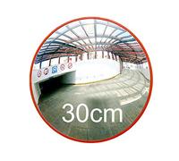 Indoor Convex Mirror 30cm 12 Inch Traffic Road Security Curved Polycarbonate for Shops Store Parking Workshop Supermarket Wide Angle