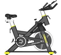 Indoor Cycling Bike Compact Indoor Exercise Bike Household Height-Adjustable Exercise Bike Indoor Silent Fitness Exercise Stationary Bikes 6kg Flywheel Load-Bearing 200kg
