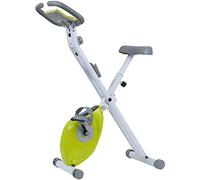 Indoor Cycling Bike Foldable Stationary Bicycle with 8-Speed Resistance Adjustment Home Magnetic Control Silent Exercise Bike 1.6kg flywheel (Color : Green Size : 6840110cm)