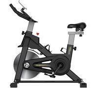 Indoor Cycling Bike Home Magnetron Exercise Bike Indoor Ultra-Quiet Multifunctional Stationary Bike Adjustable Height Stationary Bikes (Color : White Size : 10249110 cm) (Black 102 * 49 * 110 cm)