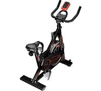 Indoor Cycling Bike Indoor Cycling Bike Stationary Indoor Adjustable Height And Resistance Spin Bikes Home Silent Fitness Spin Bikes 6kg Flywheel 100kg Load (Color : Black Size : 1034592cm)