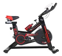 Indoor Cycling Bike Indoor Cycling Bike Stationary Indoor Silent Fitness Exercise Bike Home Adjustable Armrest Seat Height Spin Bikes 6kg Flywheel Bearing 100kg