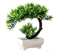 Indoor Decorative Bonsai Tree Made of Plastic for Living Room Office or Store Display with Compact Size and Realistic Shape (Coral Style)