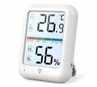 Indoor Digital Thermometer Room Hygrometer, Max Min Temperature Humidity Monitor with Comfort Indicator, Touch Backlight, Magnetic & Desk Mount for Bedroom, Nursery, Greenhouse, Office & Conservatory