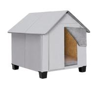 Indoor Dog House Weatherproof Folding Elevated Puppy Cave