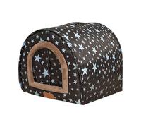 Indoor Dog House With Door Detachable Washable Flexible Fabric Door
