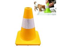 Indoor Dog Pee Post | Stable Column Habits Trainer,Male Dog Urination Pole - for Medium Large Breeds Apartment Dwellers Beginners Professionals (Yellow)