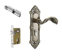Indoor Door Lock Classic European, B Type, 125/60 Lock Body, Style to 5
