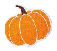 Indoor Door Mat Non Slip Halloween Bathroom Rug for Orange Fall Pumpkin Shape Cartoon Cute Bath Mat Water Absorbent Bathtub Bathroom Doormats Washable Toilet Rug Rugs Living Room Grey (C, 50x40x2cm)
