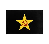 Indoor Door Mat Ussr Hammer & Sickle Doormat Creative Decor Door Mat Absorbent Entrance Rug 40X60Cm For Bedroom, Eneryway, Garden