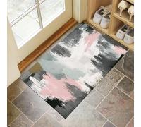 Indoor Door Mats, Watercolor Graffiti 50 X 80 Cmdoor Mat Non Slip Backing,Dirt Trapper Mat Absorbent Non-Slip Doormat Abstract Art For Entrance,Inside,Kitchen,Front Back Door-Mixed Colors