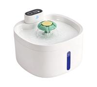 Indoor Drinking Fountain, Sensing Pet Water Dispenser with Separated Power Area, ABS Body and Water Window Automatic Fountain Pet Drinking Station Sensing Dispenser Indoor Flower Spout Window