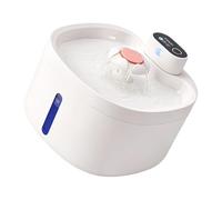 Indoor Drinking Fountain, Sensing Pet Water Dispenser with Separated Power Area, ABS Body and Water Window Automatic Fountain Pet Drinking Station Sensing Dispenser Indoor Flower Spout Window