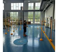 Indoor Drone Race Hoop Training Set, DIY Flying RC Planes Practice Gates with Landing Pad, Professional Drone Racing Obstacle Course Accessories for School