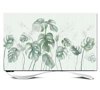 Indoor Dust-Proof TV Cover for Flat Screen Televisions, Soft Fabric Protector for Sun and Dust Protection, Wall Mounted Screen Protector