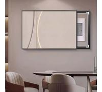 Indoor Electrical Meter Cover Modern Electrical Panel Hide Paintings Section Free Punching Electrical Distribution Box Decorative Box For Restaurant Living Room Bedroom,06,60 * 50cm