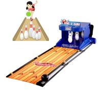 Indoor Electronic Bowling Game Set with LED Scoreboard and Automatic Reset, Fun Family Entertainment for All Ages