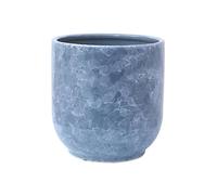 Indoor Flower Pots Plant Vase Gray Ceramic Coffee Table Tabletop Decorative Flower Pot Flower Pot 9.8/10.6/11.8 Inches Flower Pots for Indoor Plants,A L