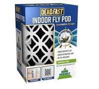Indoor Fly Pod Clear Pests and Major Insects from Flowers, Fruit and Veg Plants, Kills Flies Wasp Midges Mosquito, Ideal for Pest Control