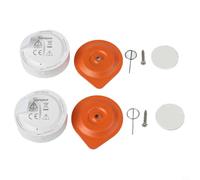 Indoor for ZigBee Temperature and Humidity Sensor 2 Pack, Accurate Climate Monitor with Alerts, Compatible with iHost for SmartThings for V3