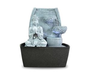 Indoor Fountain Feng Shui Wisdom LED Lighting 24 cm Grey