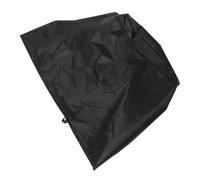 Indoor Fridge Cover Full Wrap Protection for Freezers and Refrigerators | 420d Oxford Cloth, Elastic Closures, Heavy Duty Build, Black Finish for Garage or Kitchen Use