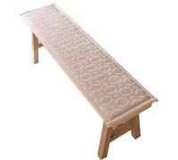 Indoor Furniture Bench Cushions, Two Seater Garden Bench Cushion, Under Window Seat Cushions with Laces (Brown,35x180cm)