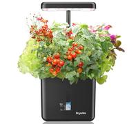 Indoor Garden Planter Growing Systems Soil plant pot indoor Small Smart Soil Gardening System with 17 Watts LED Grow Light Auto Timer Self-Watering Planter Pot Gifts for Mom Women (No Seeds&Soil)