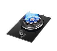 Indoor Gas Stove, NG/LPG Single Burner 5.2kw,Thermocouple Flameout Protection Device Portable Single Stove,for Home(LPG)