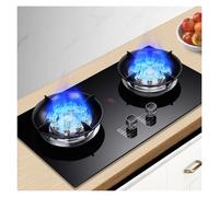 Indoor Gas Stove with 2 Burners, 5.2KW Power, Flameout Protection for Kitchen, Camping, and Catering Use