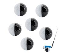 Indoor Golf Balls, Rubber Golf Balls for Training, Portable Golf Balls Rubber Training Golf Balls, Realistic Rubber Soft Balls for Limited Flight Balls from to