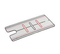 Indoor Golf Drill Aid, Clear Putting Alignment Board with Center Line Layout, Repeatable Setup Trainer for Learners Putting Setup Guide Acrylic Practice Board Golf Alignment Aid Indoor Motion Drill