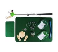 Indoor Golf,Golf Game Set, Funny Tiny Golfer Golf Games Golf Training Toys for Kids Adults to Enhance Imagination Judgment Patience