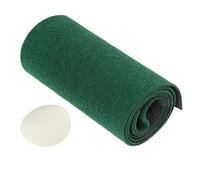 Indoor Golf Putter Mat, Golf Training Mat for Putting Practice, Portable Golf Practice Turf with Realistic Green Surface, Lightweight Polyester Hitting Mat for Home