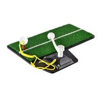Indoor Golf Swinger - 18.3 Height Adjustable Exercise Simulator | Swing Path Trainer Golf Mat for Men, Women, Professionals, Hobbyists, Husband, Grandpa and Boyfriend