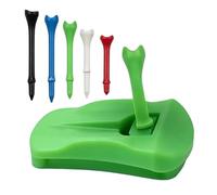 Indoor Golf Tees for Simulator,V3 Hinged Golfer Training - Golf Training Tees | for Husbands Fathers Boyfriends Golfers Backyard Park Driving Range Garden Clubs Home Tournament