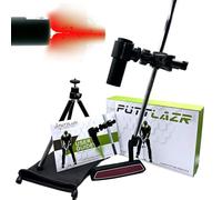 Indoor Golf Training Aid, Red Line Golf Putting Trainer for Perfect Alignment Tool, Ideal Gift for Men