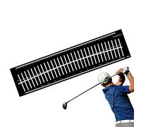 Indoor Golf Training Mat | Home Golf Simulator - Training Accessory with Putting Bow Simulator for Adult Practice on Outdoor Patio