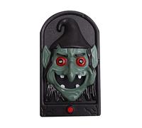 Indoor Halloween Decorations Halloween Doorbell Decoration Doorbell With Sounds Trick Or Event For Kid Door Hanger Sign for Front Door (C, 19. 4x11. 2)