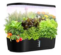 Indoor Herb Garden Kit - Hydroponic Growing System with LED Light, 12 Pods, Smart Microgreens Kit with Auto Timer for Home Kitchen