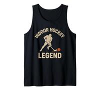 Indoor Hockey Legend Floorball Stick Shafts Player Design Tank Top