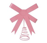 Indoor Holiday Tree Ornament with Base, bow, A