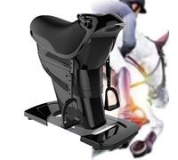Indoor Horse Riding Machine, 3D Simulation Electric Fitness 20 Speeds, Aerobic Equipment for Waist, Legs, Hip