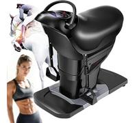 Indoor Horse Riding Machine, Electric Horse Riding Machine Shaking Abdominal Fitness Device, 20 Speeds, Abdominal Machine with 3 Mode Adjustable, Capacity 330lbs, for Waist, Legs, Hips