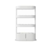 Indoor Hydroponic Grow Tower with Remote Control, Auto Timer, and Grow Light for Herbs, Plants, Vegetables, and Fruit Cultivation