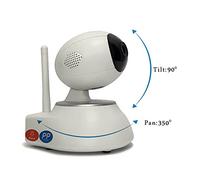 Indoor IP WiFi Baby Monitor Surveillance Camera Built in Microphone, Audio Motion ,Detection Remote Viewing Function